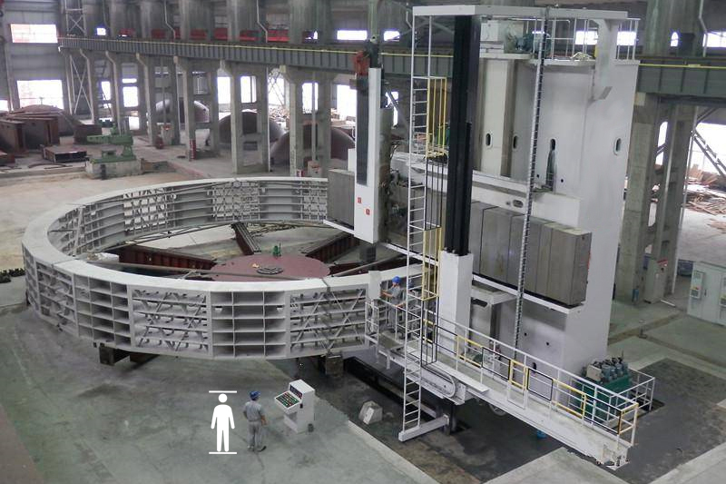 ⌀20ｍ縦旋盤積載65Ton