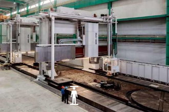 五面切削加工機